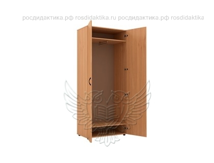 Шкаф для одежды 45, ЛДСП (меламин, кант ПВХ), 854х450х2010
