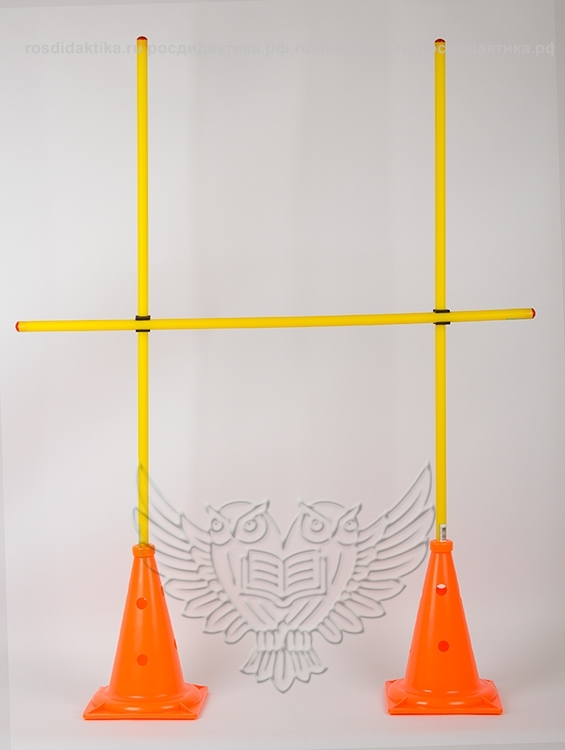 Комплект вертикальных стоек (2 конуса с отвер, 2 втулки, 2 клипсы, 3 палки по 1,06м) У643