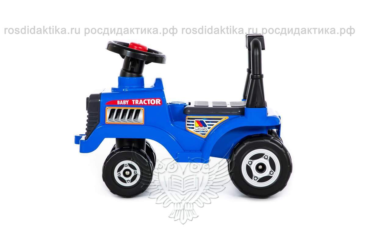 Каталка-трактор "Митя" (синяя)