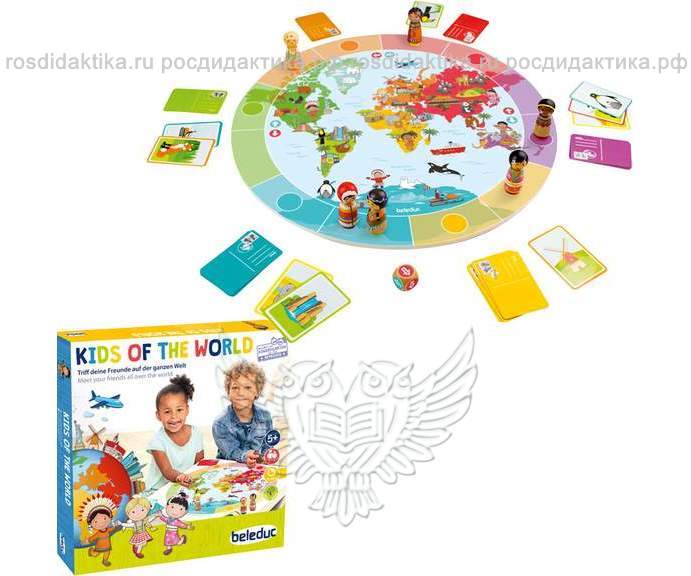 Развивающая игра "Дети мира"
