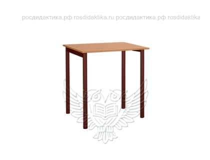 Стол для столовой четырёхместный, ЛДСП (пластик, кант ПВХ), м/к, 800х800х760