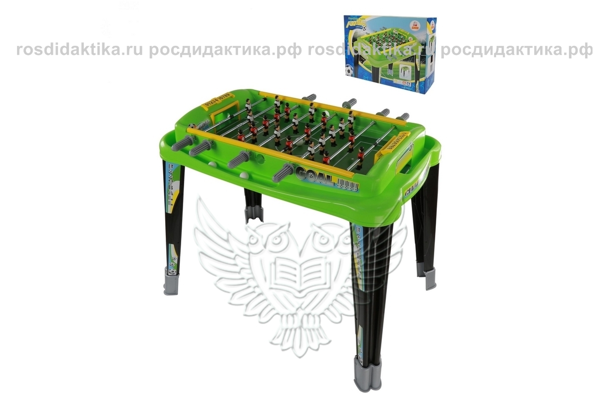 Набор "Мини-футбол "Champions" №4" (зелёный) (в коробке)