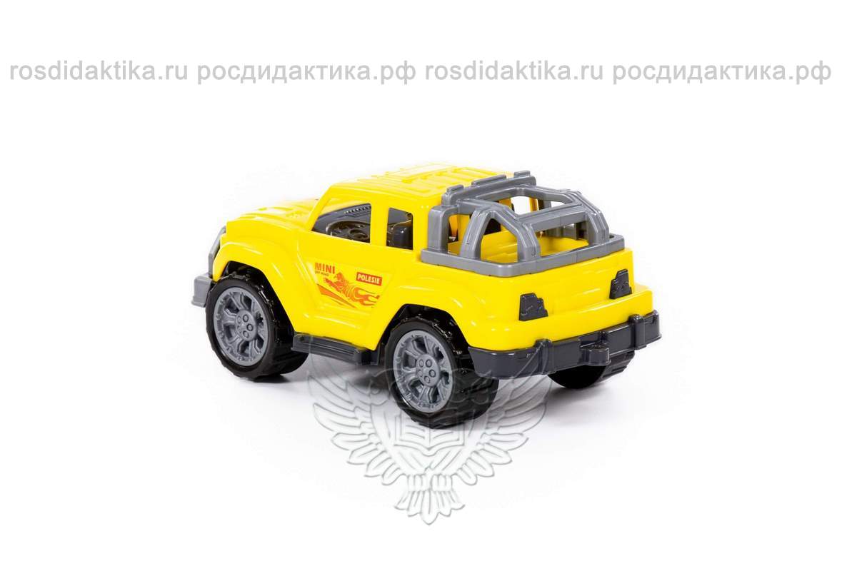Автомобиль "Легионер-мини" (жёлтый) (в сеточке)