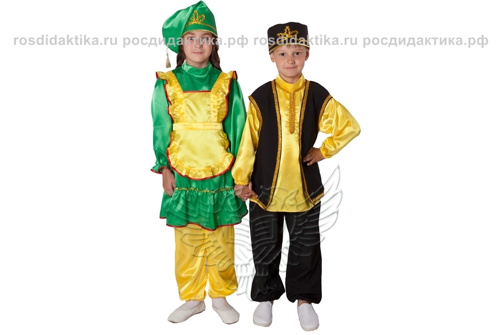 Татарский народный костюм (девочка)