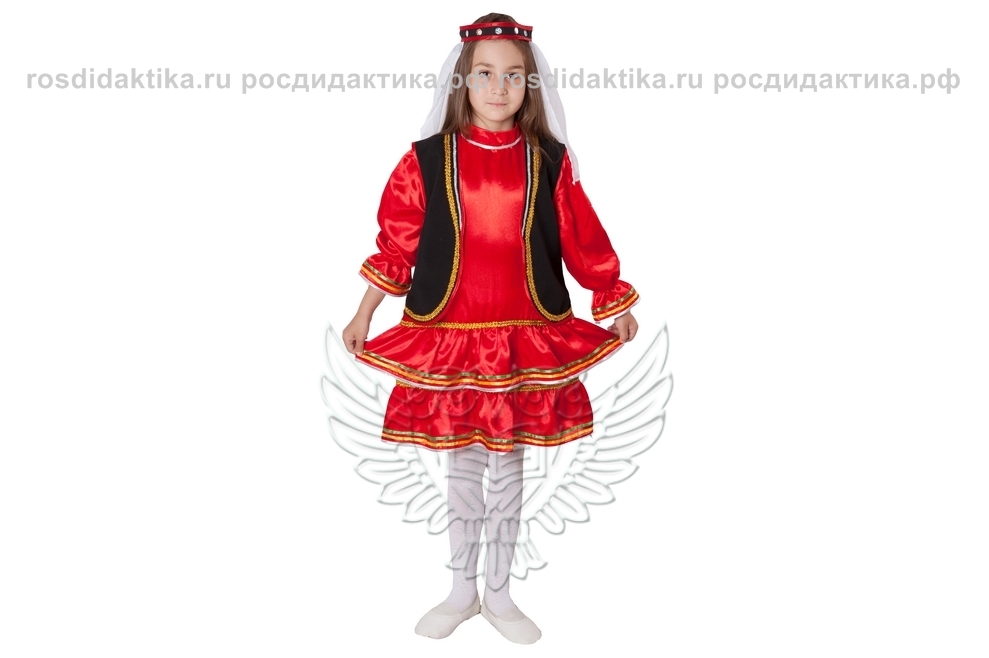 Башкирский народный костюм (девочка)