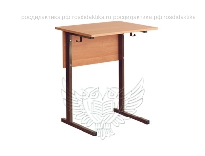 Стол ученический одноместный, 5 гр., ЛДСП (меламин, кант ПВХ), м/к, 700x500x700