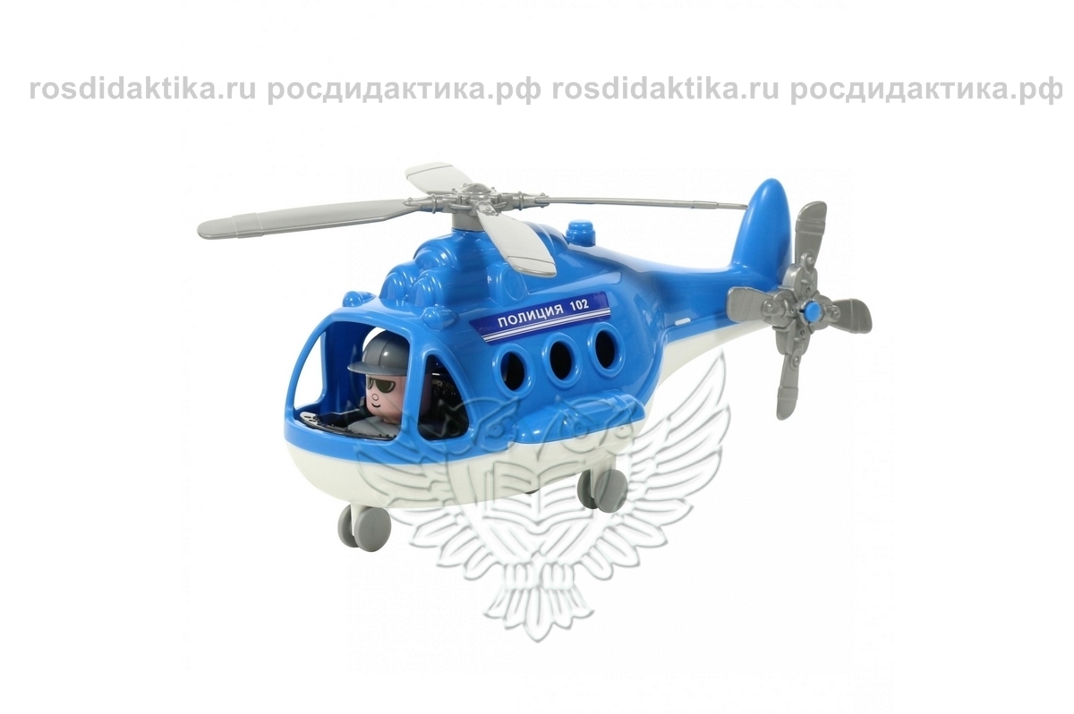 Вертолёт - полиция "Альфа" (в сеточке)