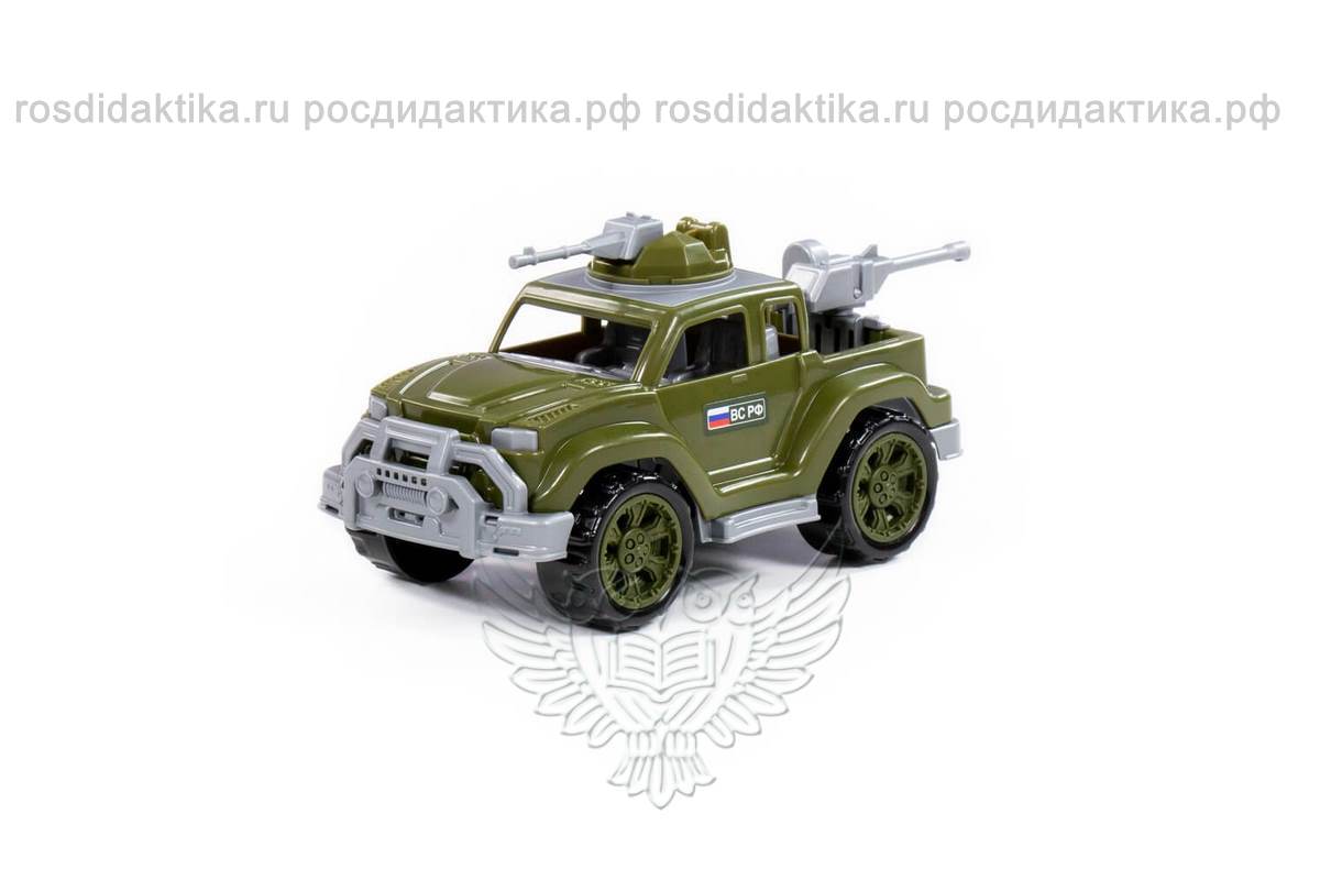 Автомобиль-пикап военный "Легионер-мини" с 2-мя пулемётами (в сеточке)