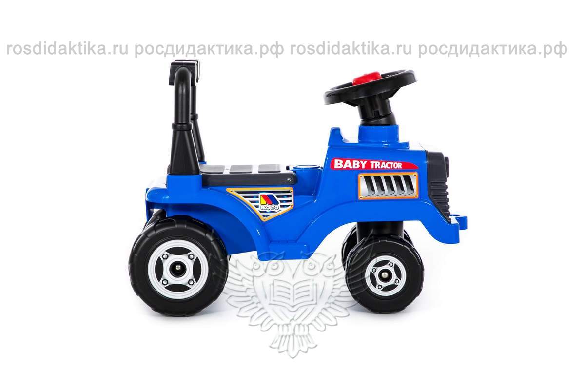 Каталка-трактор "Митя" (синяя)