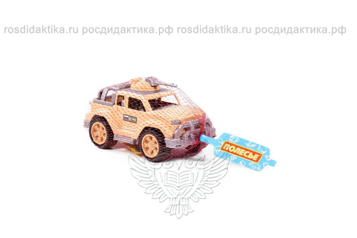 Автомобиль-джип военный-сафари "Легионер-мини" с 1-м пулемётом (в сеточке)