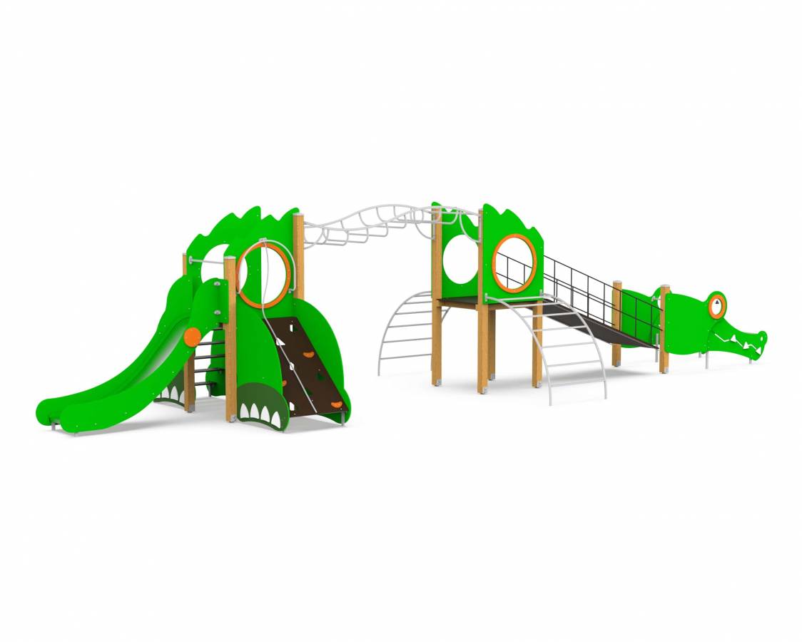 Детский игровой комплекс "Крокодил"